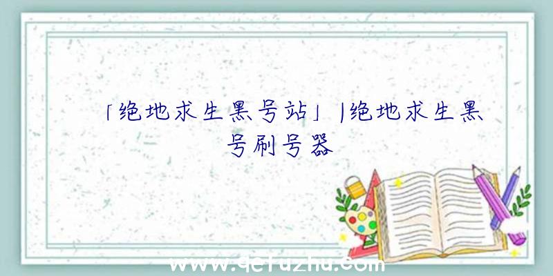 「绝地求生黑号站」|绝地求生黑号刷号器